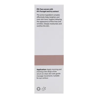 Сироватка для обличчя InoPharm Pure Elements з 6% фукогелю та екстрактом плюща, 30 мл