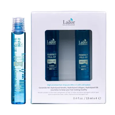 Філер для волосся відновлюючий Lador Perfect Hair Fill-Up, 4 шт х 13 мл