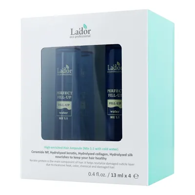 Філер для волосся відновлюючий Lador Perfect Hair Fill-Up, 4 шт х 13 мл