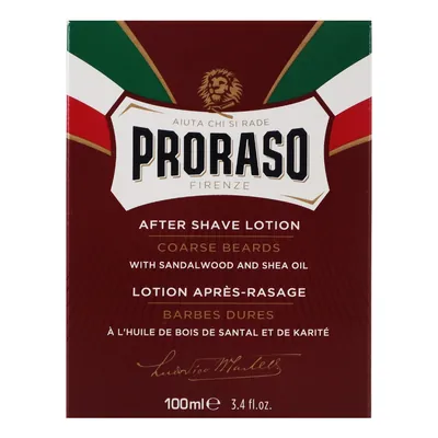 Лосьйон після гоління Proraso з екстрактом сандалу, 100 мл