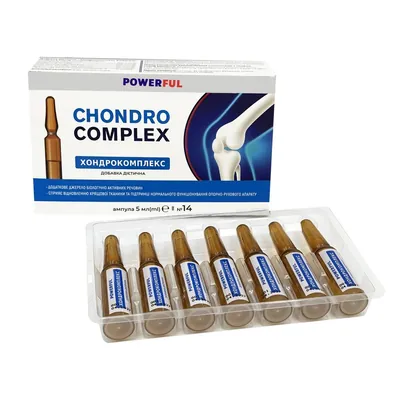 Хондрокомплекс POWERFUL Chondro Complex питний ампули по 5 мл №14