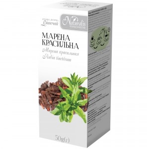 Фіточай Naturalis Марена красильна по 50 г у пач.