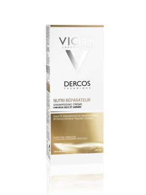 Шампунь Vichy Dercos Nourishing живильно - відновлюючий для сухого і пошкодженого  волосся, 200 мл