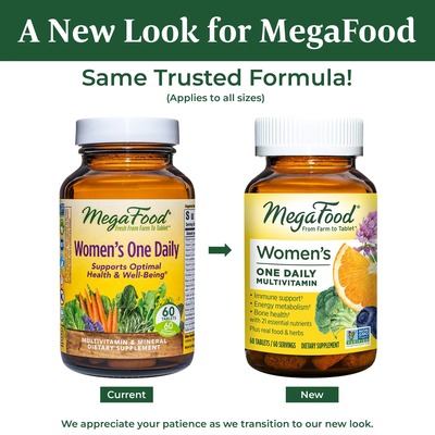 Мультивитамины для женщин MegaFood Women's One Daily, 30 таблеток