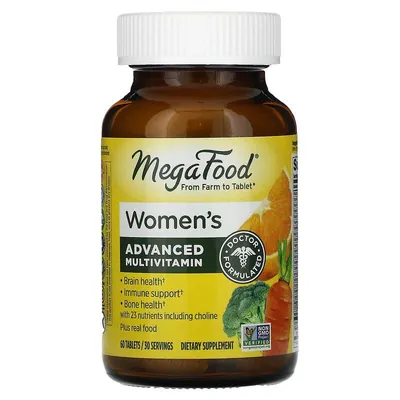 Мультивітаміни для жінок MegaFood Multi for Women, 60 таблеток