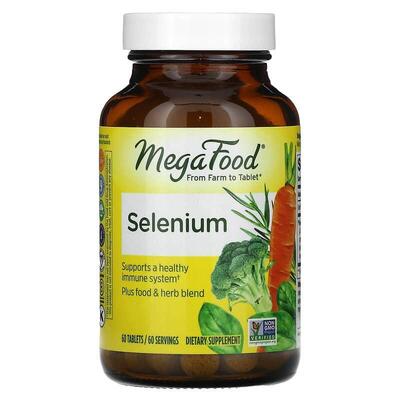 Селен MegaFood Selenium, 60 таблеток