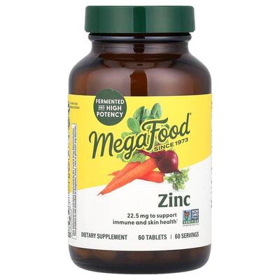 Цинк MegaFood Zinc, 60 таблеток