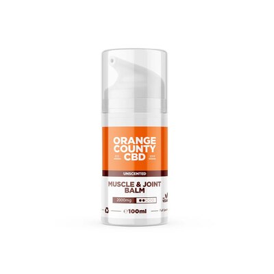 Бальзам Orange County CBD Muscle & Joint Balm 2000 мг для м'язів та суглобів, 100 мл