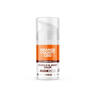 Бальзам Orange County CBD Muscle & Joint Balm 2000 мг для м'язів та суглобів, 100 мл