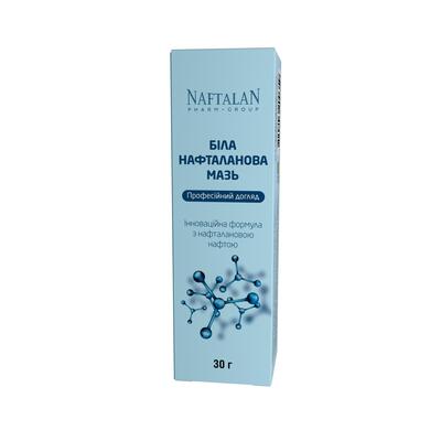 Мазь Naftalan Pharm Group Біла Нафталанова по 30 мл у флаконі з дозатаром