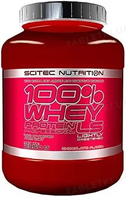 Протеїн сироватковий змішаний Scitec Nutrition Whey Protein Professional LS шоколад, 2350 г