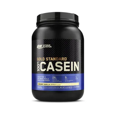 Казеїн міцелярний Optimum Nutrition Gold Standard 100% Casein, ваніль, 907 г