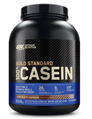 Казеїн міцелярний Optimum Nutrition Gold Standard 100% Casein, шоколад, 1,818 кг