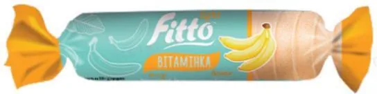 Цукерки жувальні Fitto Light Вітамінка банан, 30 г