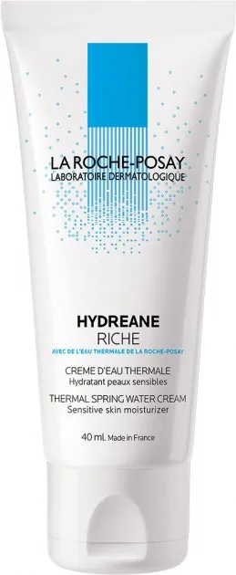 Крем для обличчя La Roche-Posay Hydreane Rich насичений зволожуючий для сухої чутливої шкіри, 40 мл