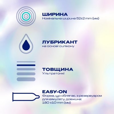 Презервативи латексні Durex Invisible ультратонкі, 3 штуки