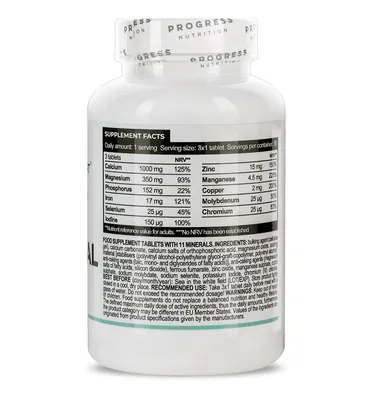 Комплекс мінералів Progress Nutrition Mineral Complex, 90 таблеток