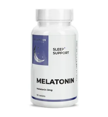 Мелатонін Progress Nutrition Melatonin 3 мг, 90 таблеток
