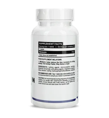 Мелатонін Progress Nutrition Melatonin 3 мг, 90 таблеток