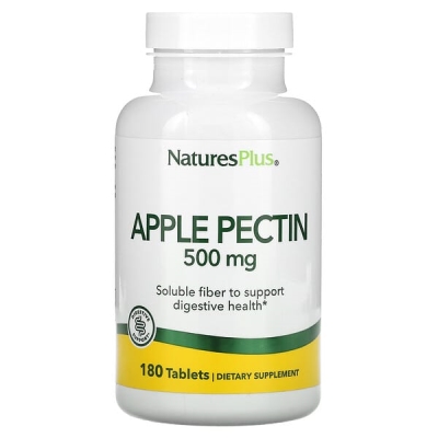 Яблочный пектин Nature's Plus Apple Pectin 500 мг, 180 таблеток
