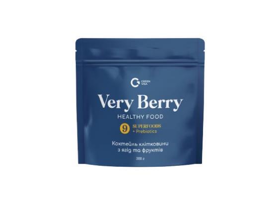 Комплекс клетчатки Грин-Виза Very Berry, 300 г