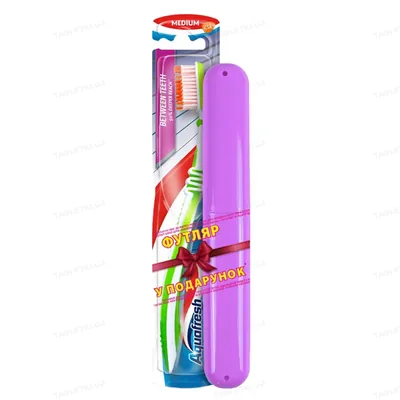 Зубна щітка Aquafresh Between Teeth, Medium, 1 шука