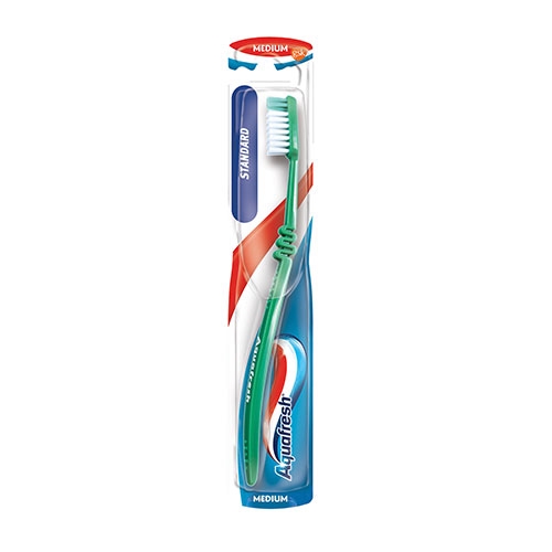 Зубная щетка Aquafresh Standard, Medium, 1 штука