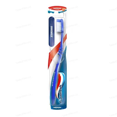 Зубна щітка Aquafresh Standard, Medium, 1 штука