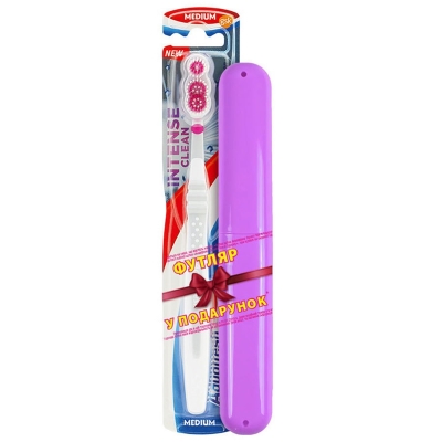 Зубная щетка Aquafresh Интенсивное очищение, Medium, 1 штука