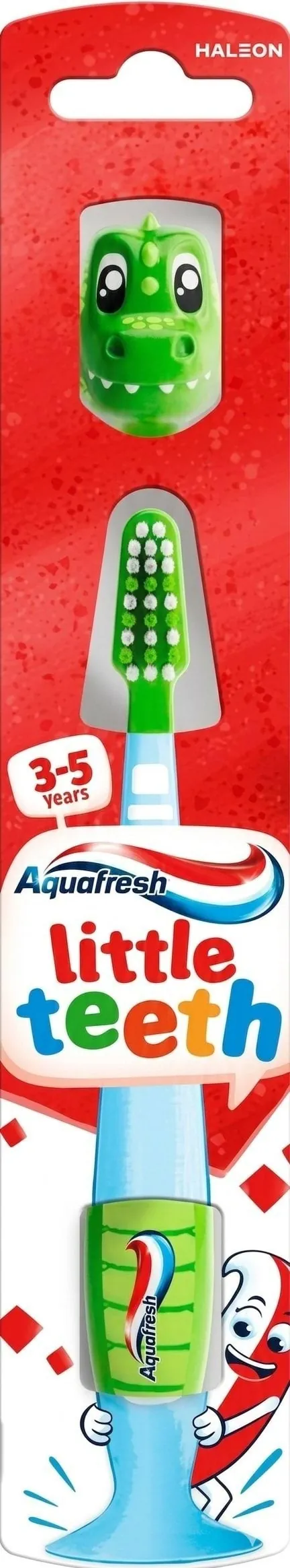 Зубна щітка Aquafresh Little Teeth Мої молочні зубки 3-5 років м'яка, 1 шт