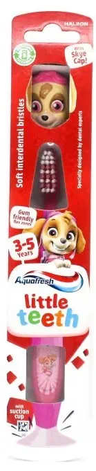 Зубна щітка Aquafresh Little Teeth Мої молочні зубки 3-5 років м'яка, 1 шт