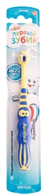 Зубна щітка Aquafresh Мій перший зубчик, 1-2 роки, 1 штука