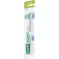 Насадка для звуковой зубной щетки GUM Sonic Daily белая, 2 штуки