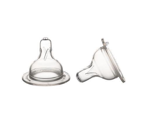 Соска силиконовая Canpol Babies EasyStart 21/730 для бутылочек с широким отверстием, от 3 месяцев, 2 шт