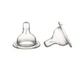 Соска силіконова Canpol Babies EasyStart 21/730 для пляшечок з широким отвором, від 3 місяців, 2 шт