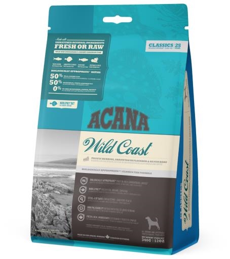 Корм сухой для собак всех пород ACANA Wild Coast, 340 г