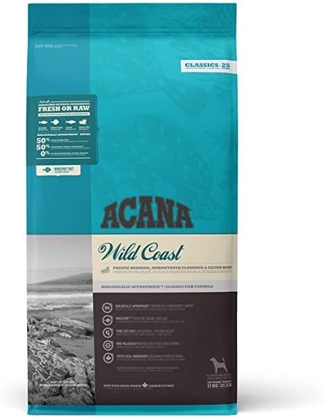 Корм сухой для собак всех пород ACANA Wild Coast, 17 кг