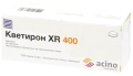 Кветирон XR 400 таблетки прол./д. по 400 мг №60 (10х6)