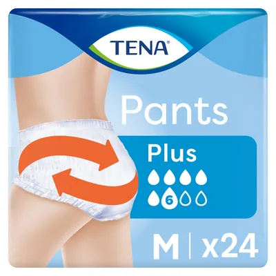 Підгузки-трусики для дорослих Tena Pants Plus M, 24 штук