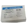 Лезо хірургічне Alexpharm для скальпеля, стерильне, розмір 15, 100 штук