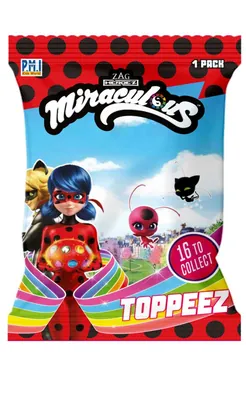 Фігурка-топер на олівець Miraculous Леді Баг в закритій упаковці в асортименті, 16 видів