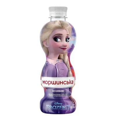 Вода мінеральна Моршинська Disney Frozen дитяча негазована, 0,33 л