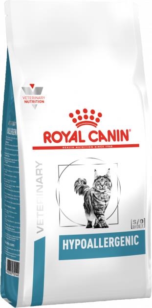 Корм сухой для кошек Royal Canin Hypoallergenic при пищевой аллергии, 2,5 кг