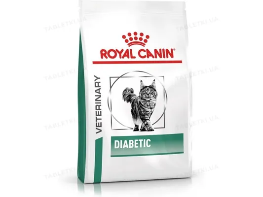 Корм сухий для кішок Royal Canin Diabetic Feline, що страждають на цукровий діабет, 1,5 кг