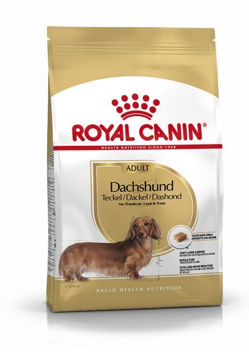 Корм сухой для собак Royal Canin Dachshund Adult  породы такса от 10 месяцев, 1,5 кг