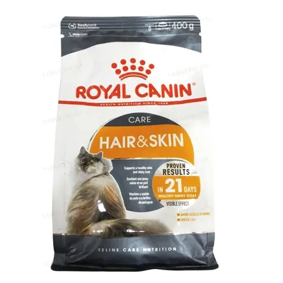Корм сухий для кішок Royal Canin Hair & Skin Care від 1 до 7 років, для турботи про шкіру і шерсть, 400 г