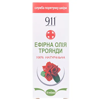Олія ефірна Green Pharm Cosmetic троянди, 10 мл