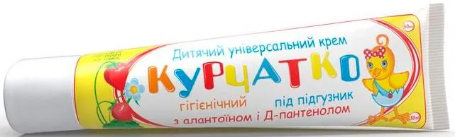 Крем дитячий Курчатко гігієнічний під підгузник з алантоїном і Д-пантенолом, 50 мл