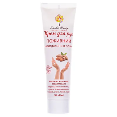 Крем для рук The Lab Beauty поживний з мигдальною олією, 100 мл