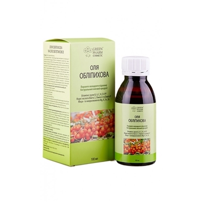 Олія Green Pharm Cosmetic обліпихи, 100 мл
